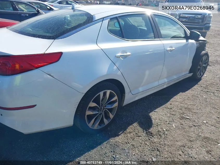 2014 Kia Optima Sx VIN: 5XXGR4A79EG268946 Lot: 40753749