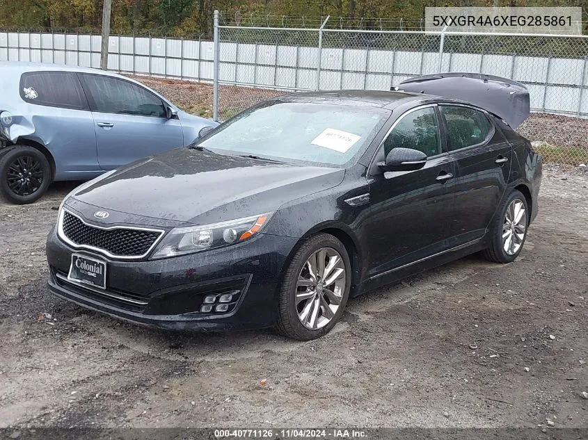 2014 Kia Optima Sxl Turbo VIN: 5XXGR4A6XEG285861 Lot: 40771126