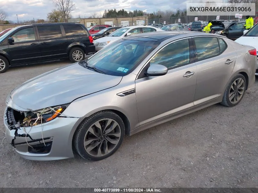 2014 Kia Optima Sx Turbo VIN: 5XXGR4A66EG319066 Lot: 40773899