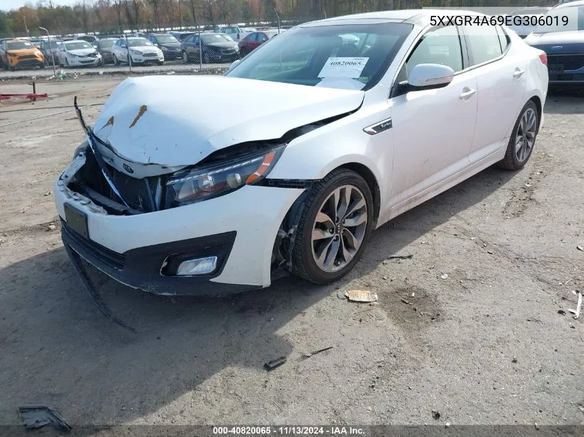 2014 Kia Optima Sx Turbo VIN: 5XXGR4A69EG306019 Lot: 40820065