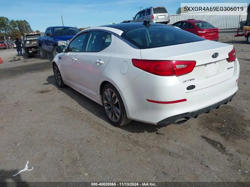 2014 Kia Optima Sx Turbo VIN: 5XXGR4A69EG306019 Lot: 40820065