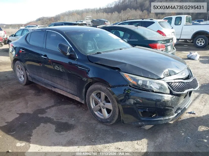 2014 Kia Optima Lx VIN: 5XXGM4A73EG295431 Lot: 40842760