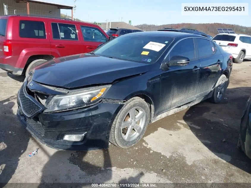 2014 Kia Optima Lx VIN: 5XXGM4A73EG295431 Lot: 40842760