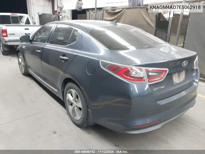 2014 Kia Optima Lx VIN: KNAGM4AD7E5062918 Lot: 40846762