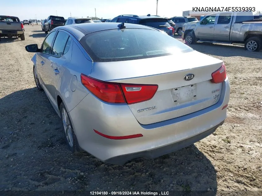 KNAGN4A74F5539393 2015 Kia Optima