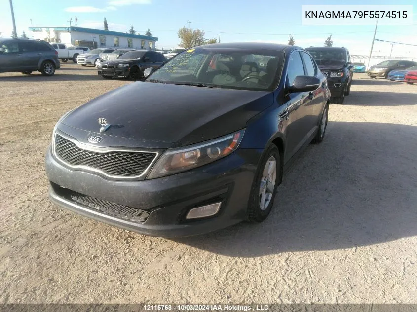 2015 Kia Optima Lx VIN: KNAGM4A79F5574515 Lot: 12115768