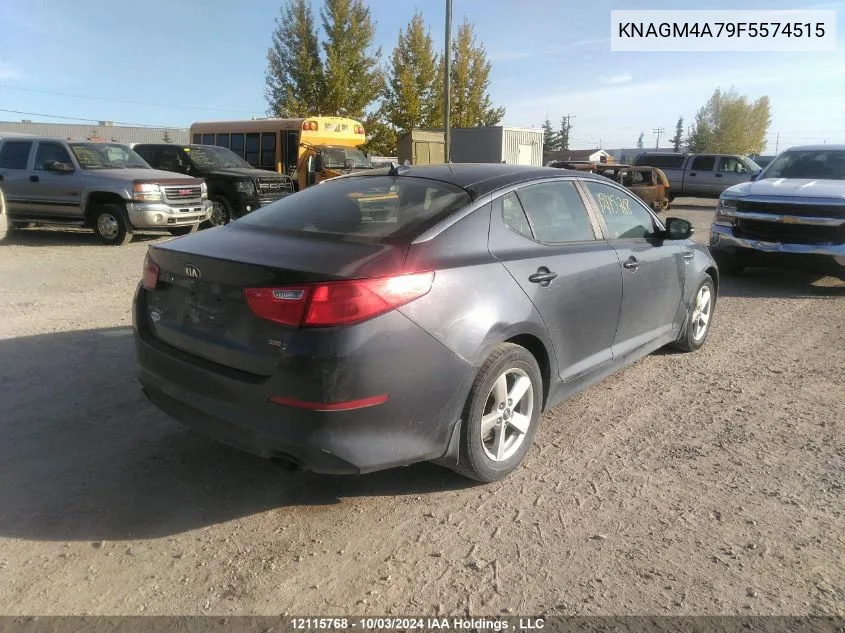 KNAGM4A79F5574515 2015 Kia Optima Lx