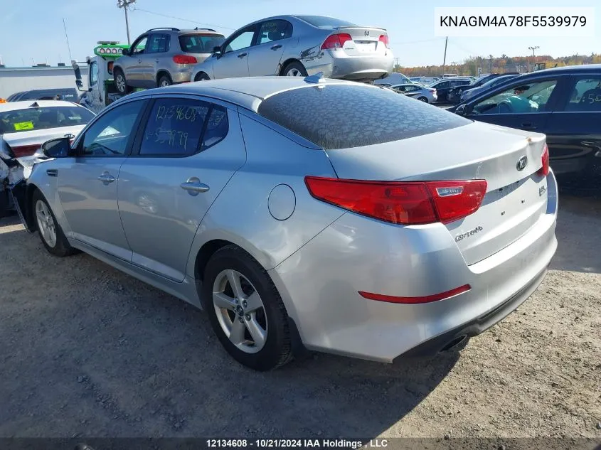 KNAGM4A78F5539979 2015 Kia Optima Lx