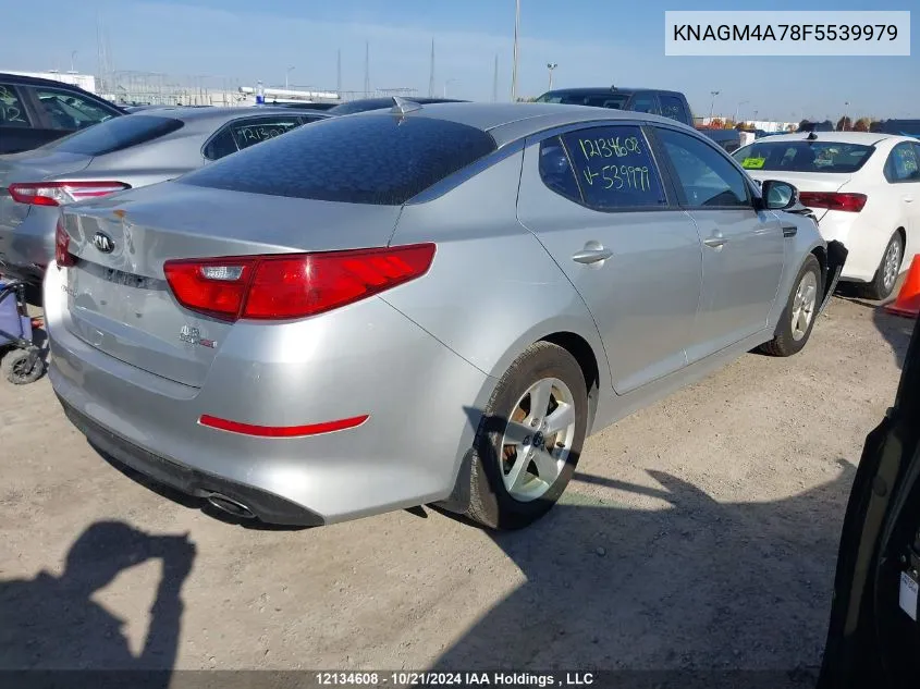 KNAGM4A78F5539979 2015 Kia Optima Lx