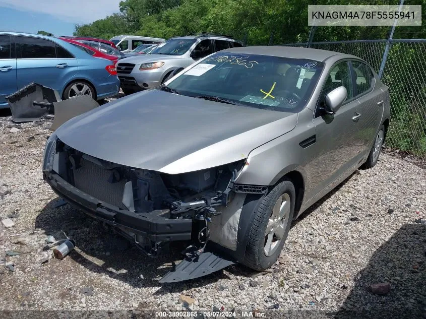 KNAGM4A78F5555941 2015 Kia Optima Lx