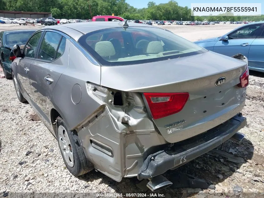 KNAGM4A78F5555941 2015 Kia Optima Lx