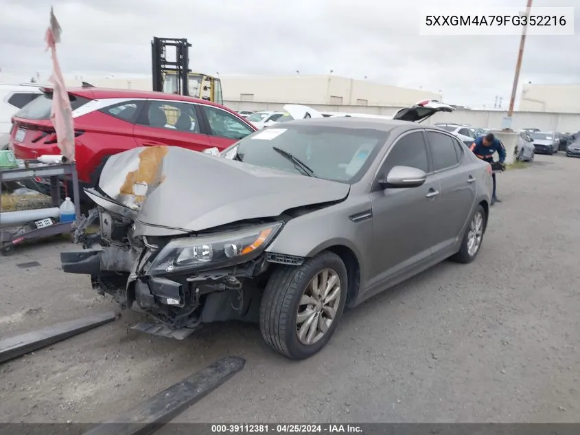 5XXGM4A79FG352216 2015 Kia Optima Lx