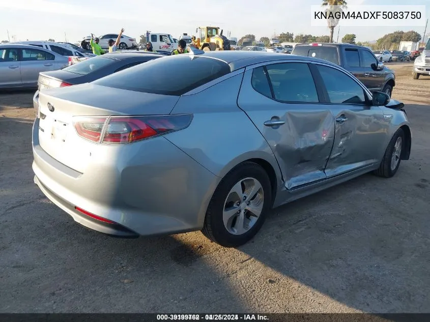 KNAGM4ADXF5083750 2015 Kia Optima Hybrid