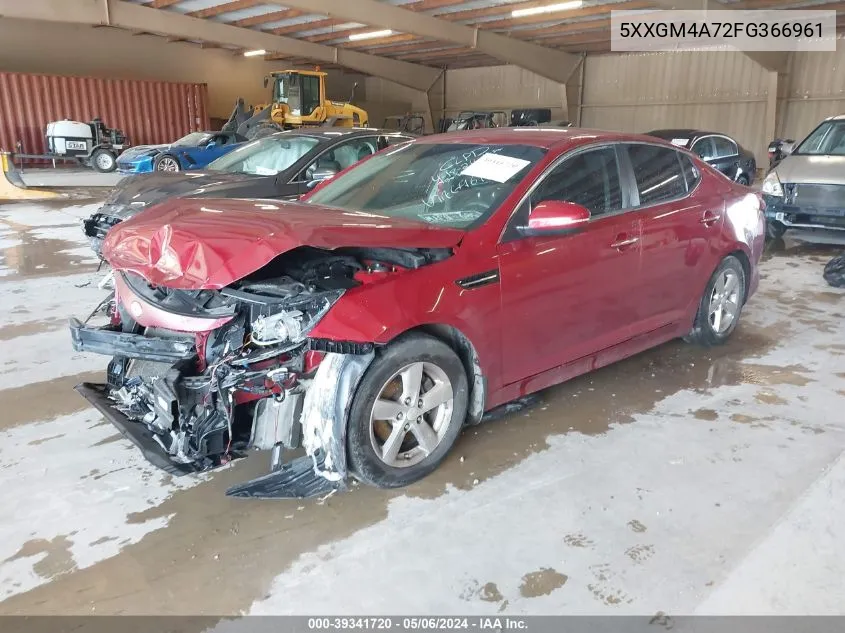 5XXGM4A72FG366961 2015 Kia Optima Lx