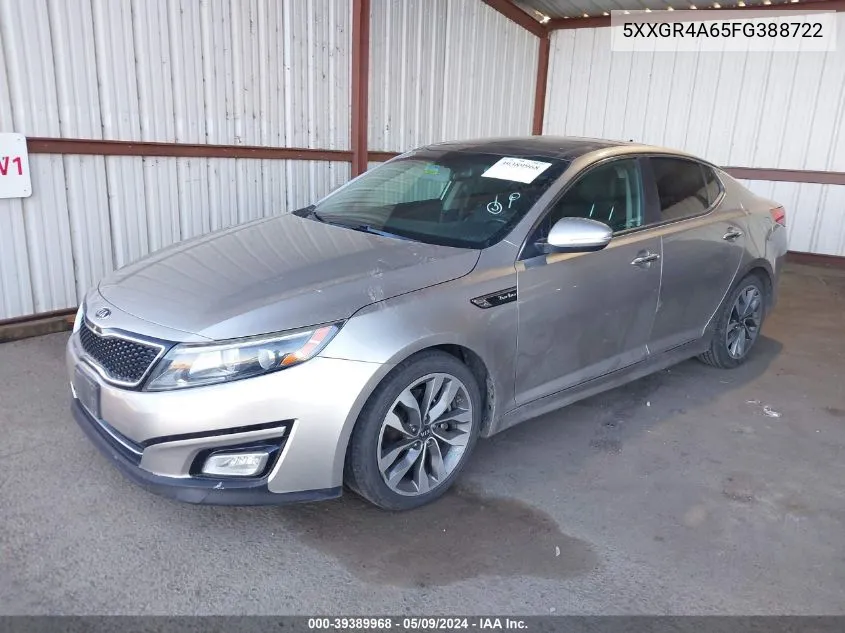 5XXGR4A65FG388722 2015 Kia Optima Sx Turbo