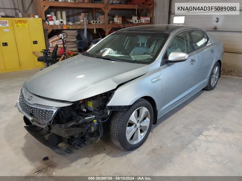 KNAGN4AD3F5089080 2015 Kia Optima Hybrid Ex