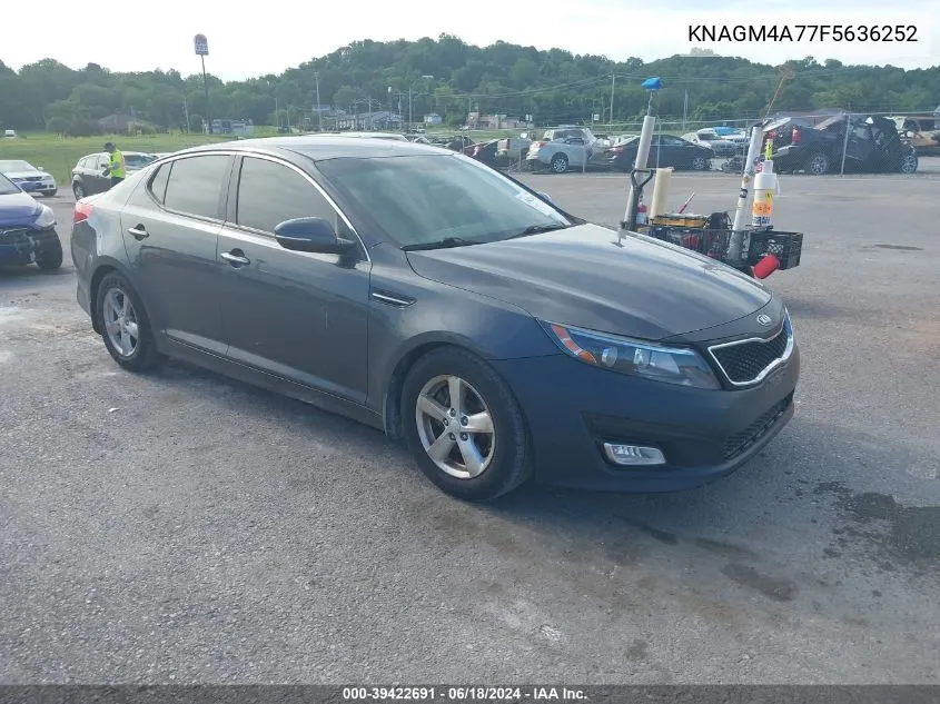 KNAGM4A77F5636252 2015 Kia Optima Lx