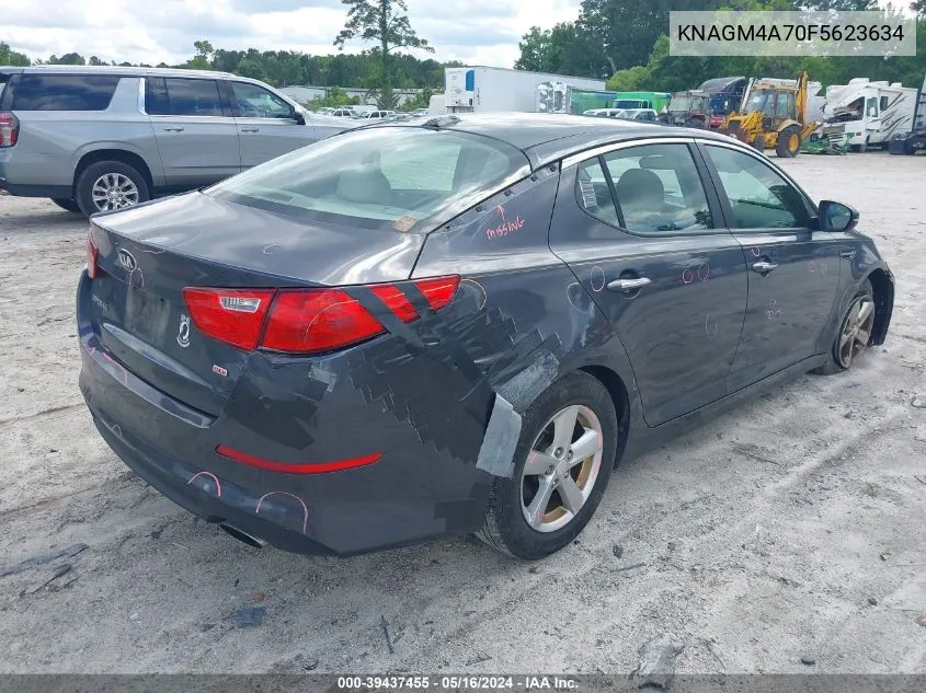 2015 Kia Optima Lx VIN: KNAGM4A70F5623634 Lot: 39437455