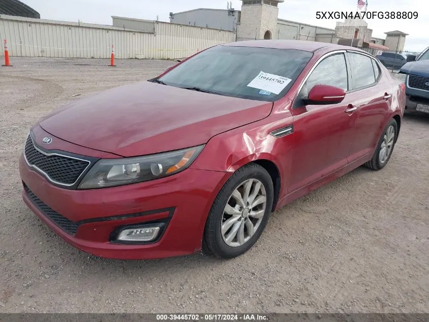 5XXGN4A70FG388809 2015 Kia Optima Ex