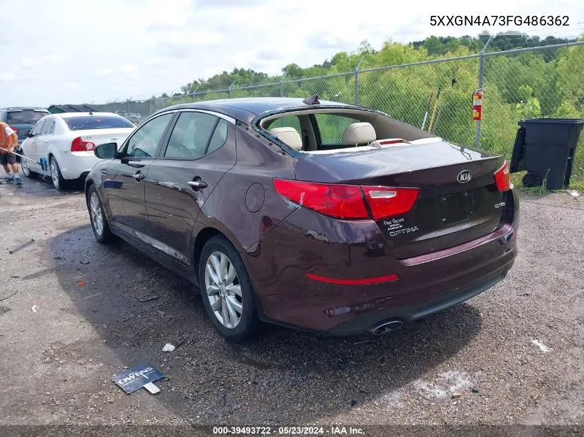 5XXGN4A73FG486362 2015 Kia Optima Ex