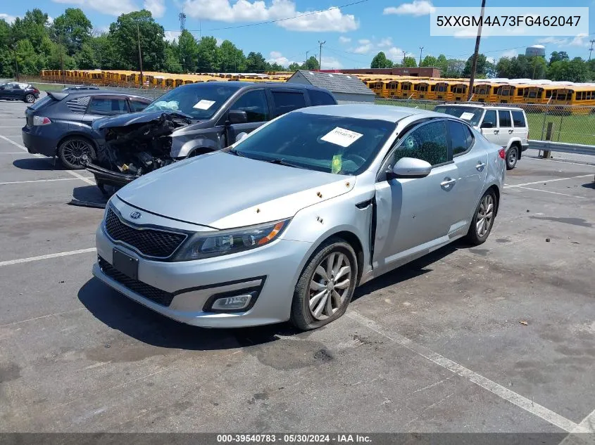 2015 Kia Optima Lx VIN: 5XXGM4A73FG462047 Lot: 39540783