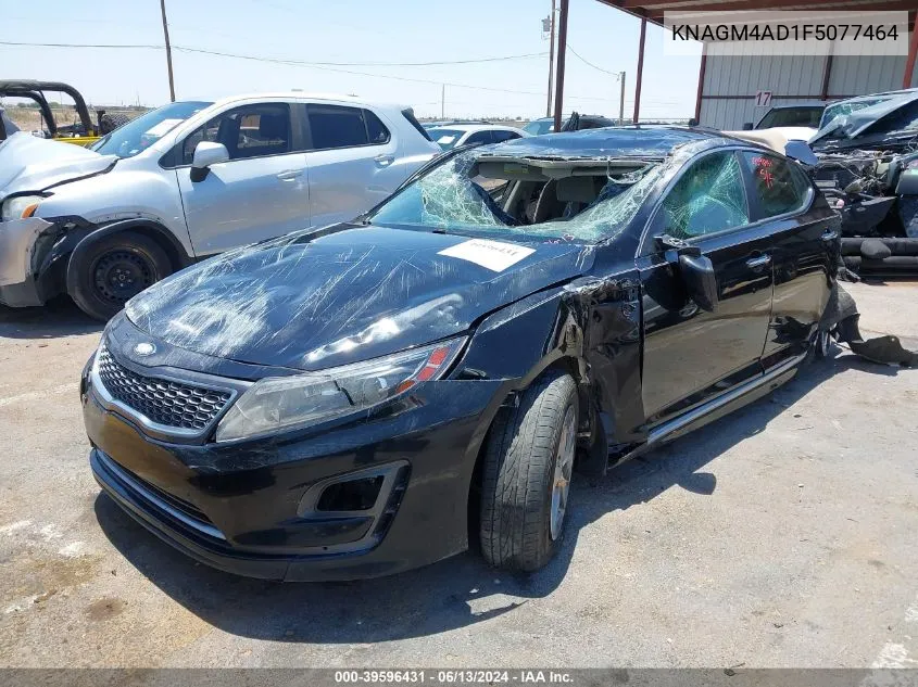 KNAGM4AD1F5077464 2015 Kia Optima Hybrid