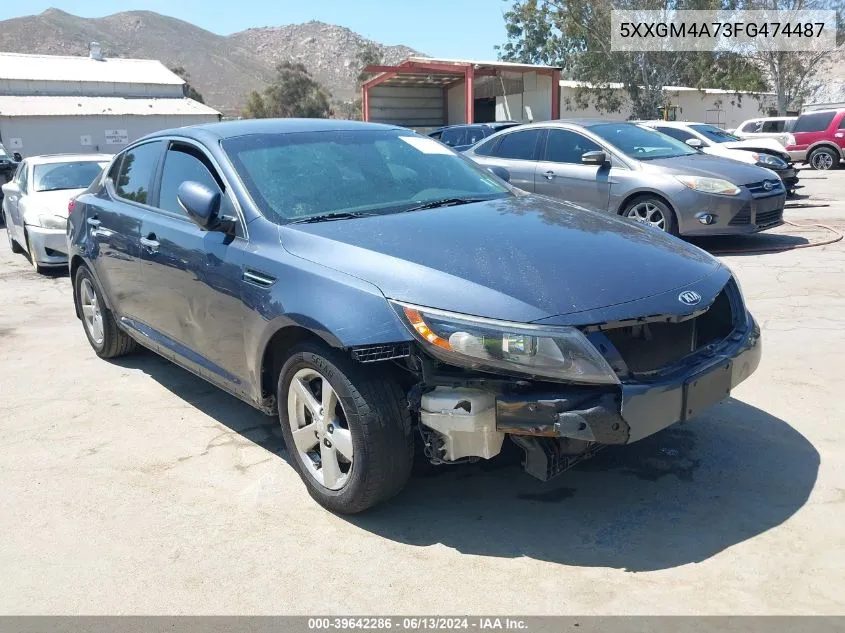 2015 Kia Optima Lx VIN: 5XXGM4A73FG474487 Lot: 39642286