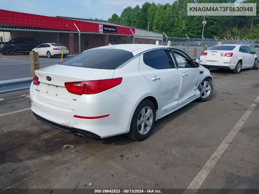 KNAGM4A73F5630948 2015 Kia Optima Lx