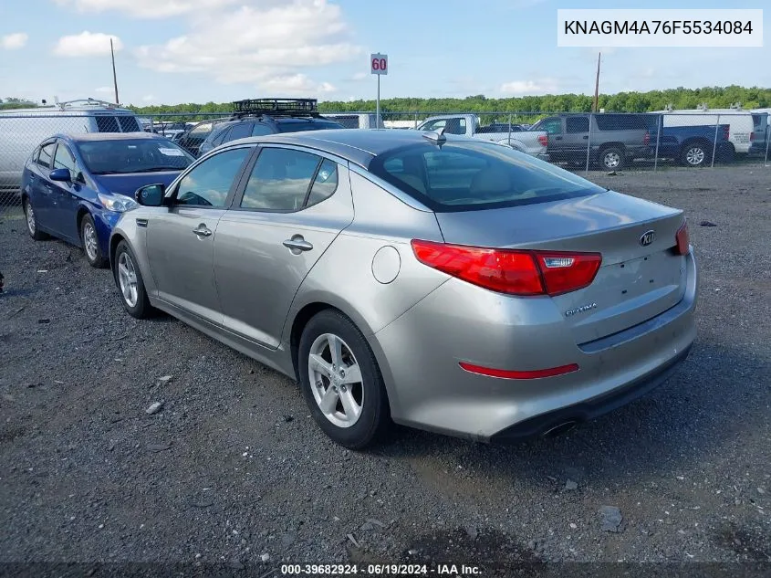 2015 Kia Optima Lx VIN: KNAGM4A76F5534084 Lot: 39682924