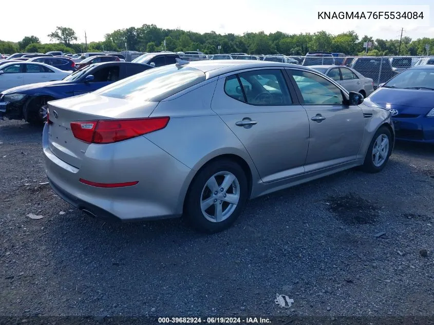 KNAGM4A76F5534084 2015 Kia Optima Lx