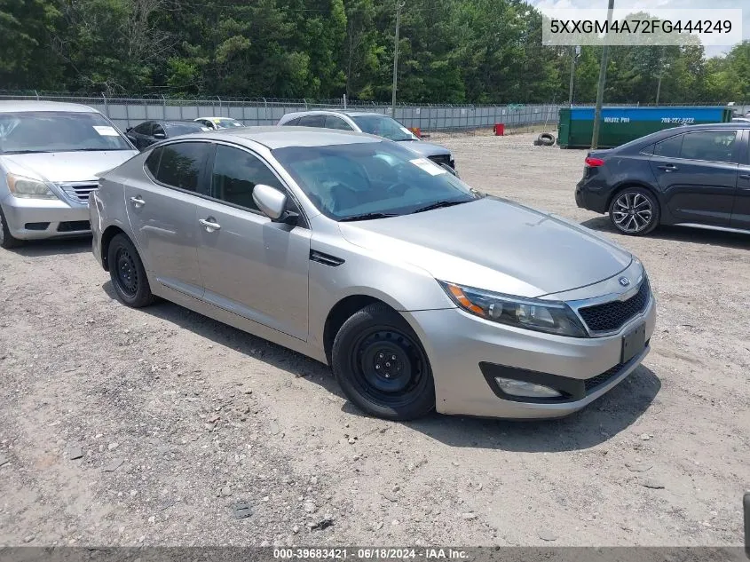 2015 Kia Optima Lx VIN: 5XXGM4A72FG444249 Lot: 39683421