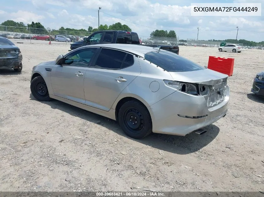 5XXGM4A72FG444249 2015 Kia Optima Lx