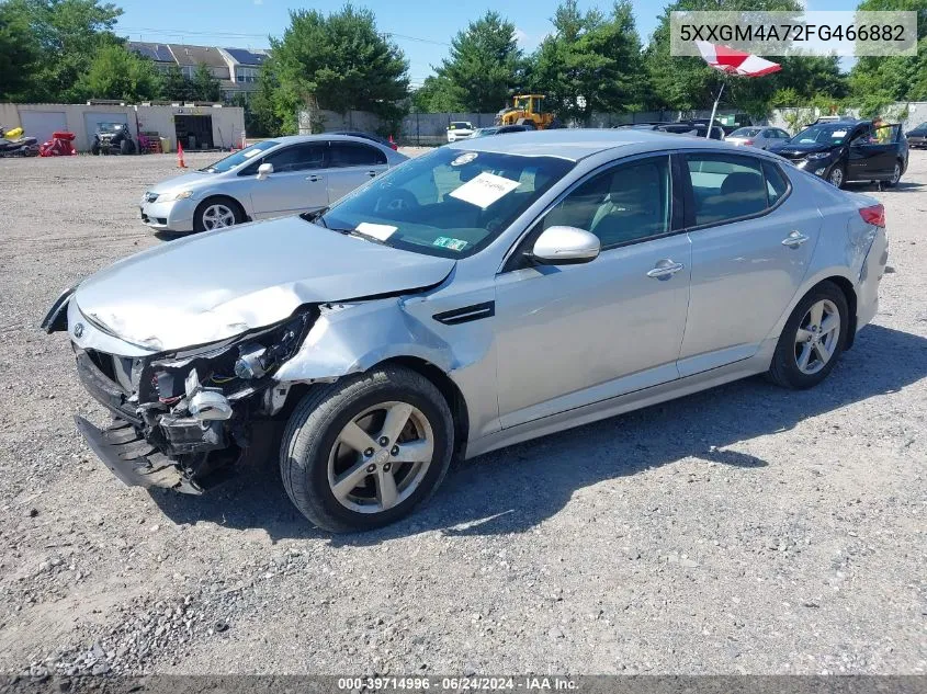 5XXGM4A72FG466882 2015 Kia Optima Lx