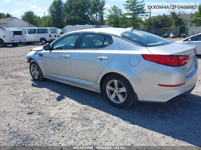 5XXGM4A72FG466882 2015 Kia Optima Lx