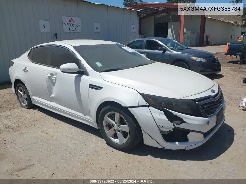 5XXGM4A7XFG358784 2015 Kia Optima Lx