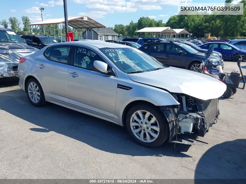 2015 Kia Optima Lx VIN: 5XXGM4A76FG399509 Lot: 39721610