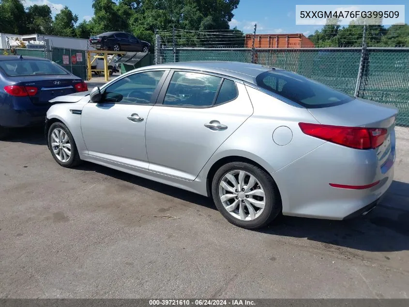 5XXGM4A76FG399509 2015 Kia Optima Lx