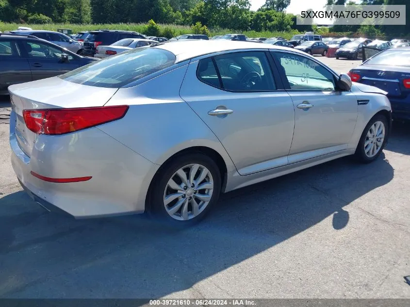 5XXGM4A76FG399509 2015 Kia Optima Lx