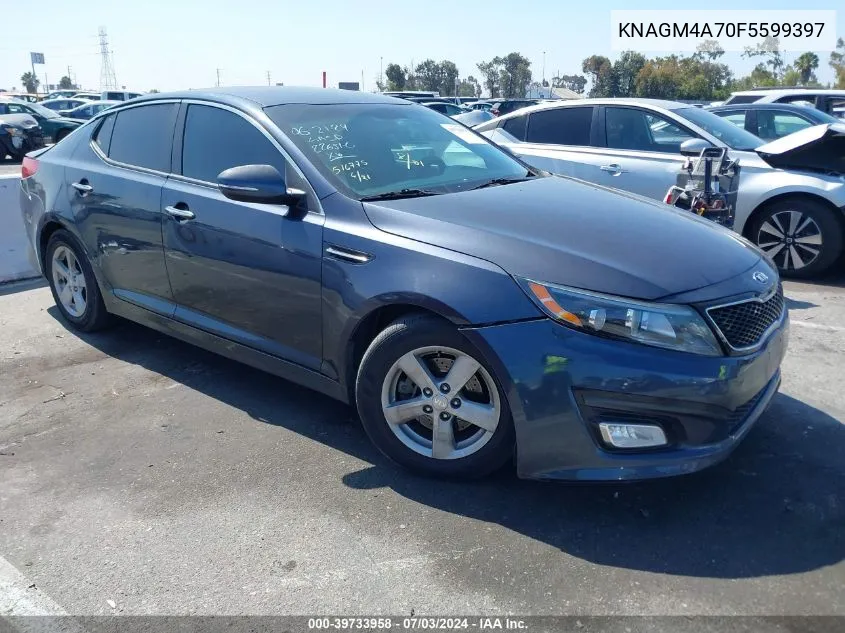 2015 Kia Optima Lx VIN: KNAGM4A70F5599397 Lot: 39733958