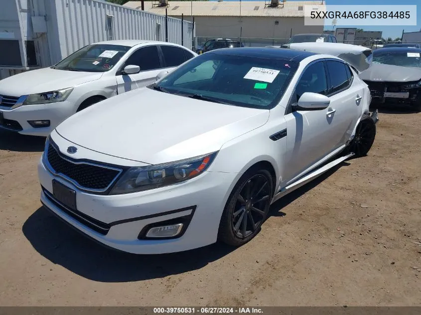 2015 Kia Optima Sx VIN: 5XXGR4A68FG384485 Lot: 39750531