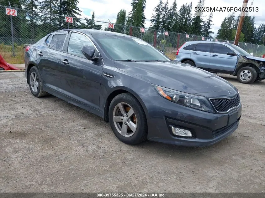 2015 Kia Optima Lx VIN: 5XXGM4A76FG462513 Lot: 39755325