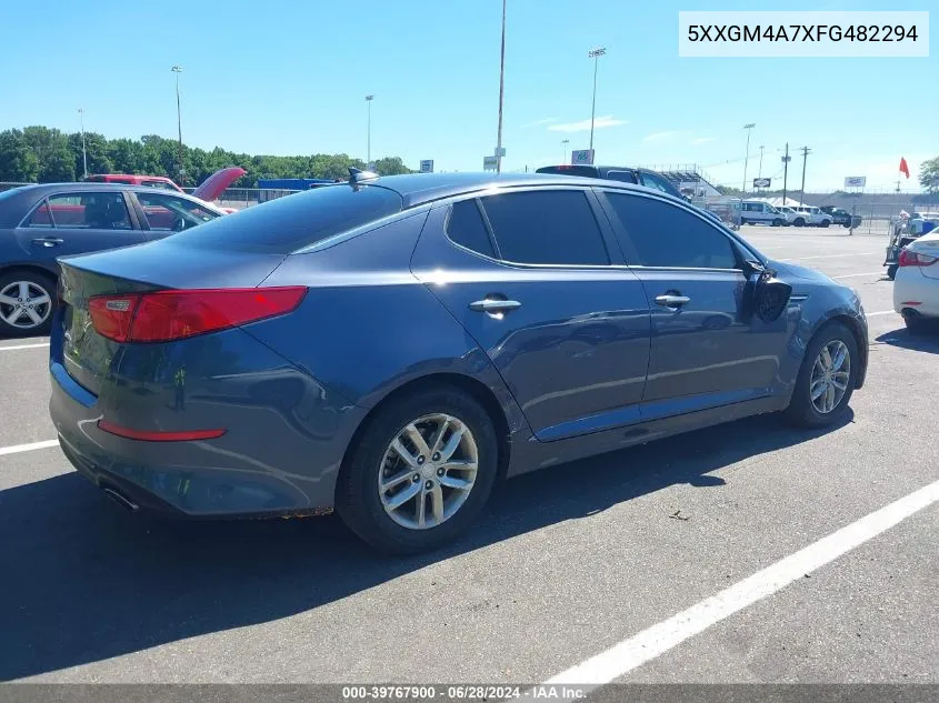 5XXGM4A7XFG482294 2015 Kia Optima Lx