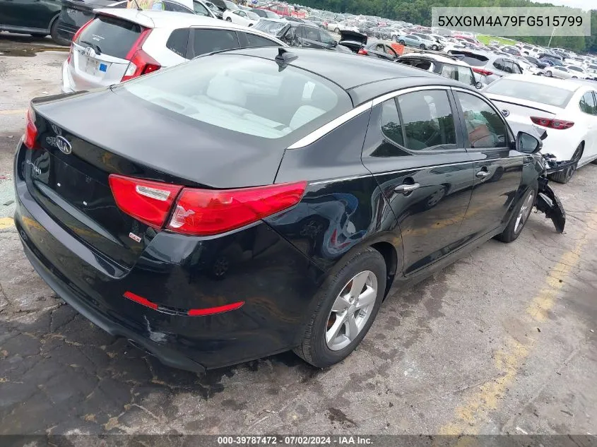 2015 Kia Optima Lx VIN: 5XXGM4A79FG515799 Lot: 39787472