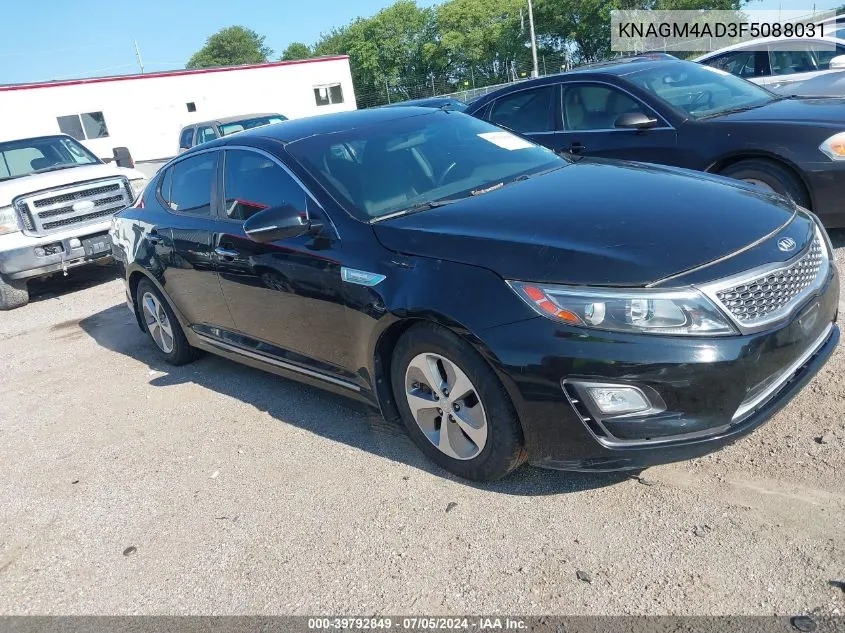 2015 Kia Optima Hybrid VIN: KNAGM4AD3F5088031 Lot: 39792849