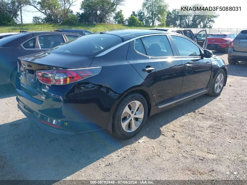 KNAGM4AD3F5088031 2015 Kia Optima Hybrid