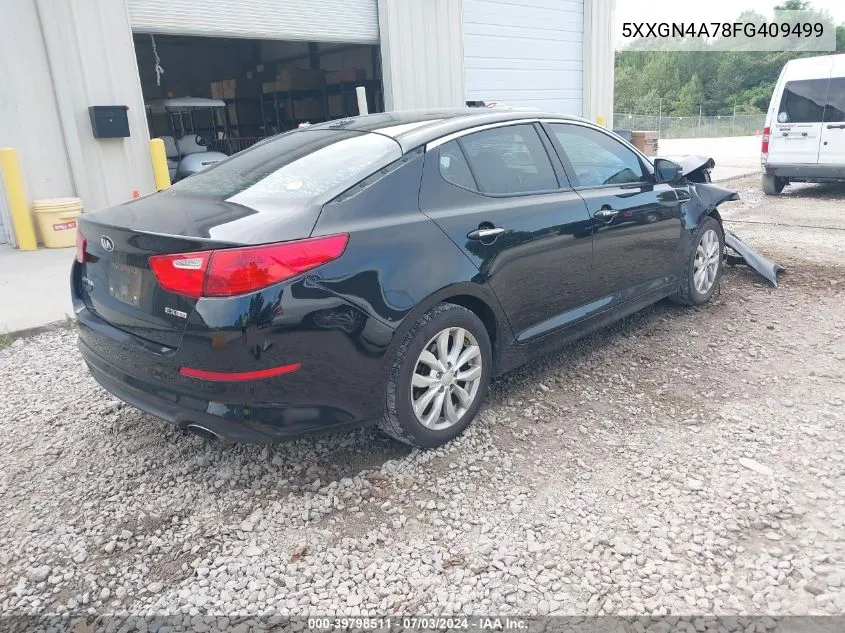 2015 Kia Optima Ex VIN: 5XXGN4A78FG409499 Lot: 39798511