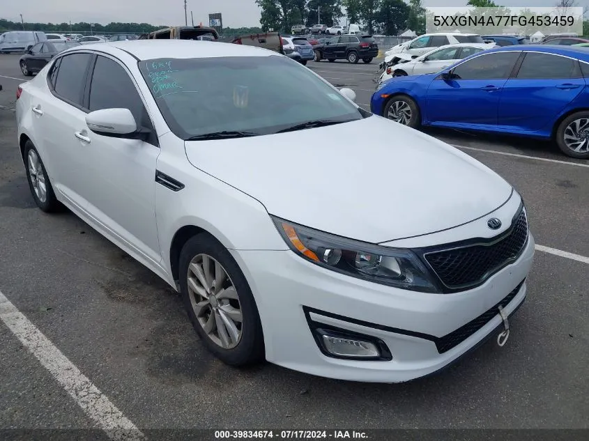 2015 Kia Optima Ex VIN: 5XXGN4A77FG453459 Lot: 39834674