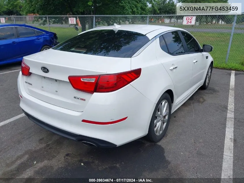 2015 Kia Optima Ex VIN: 5XXGN4A77FG453459 Lot: 39834674