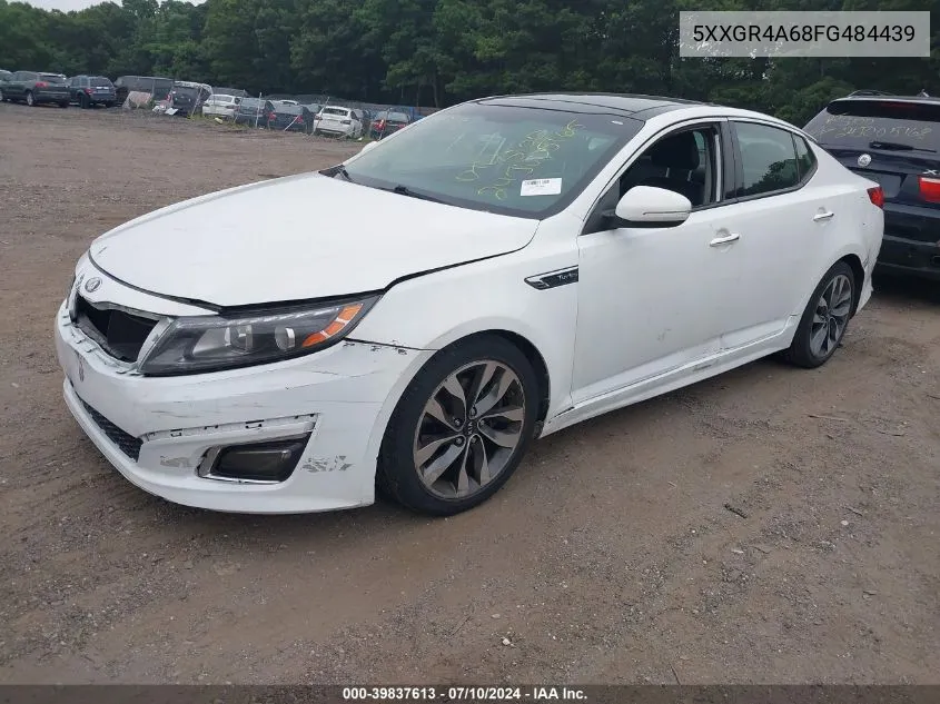 5XXGR4A68FG484439 2015 Kia Optima Sx Turbo