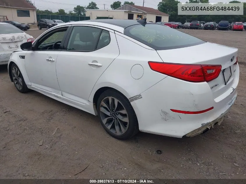 2015 Kia Optima Sx Turbo VIN: 5XXGR4A68FG484439 Lot: 39837613